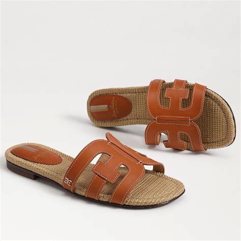 bay cutout slide sandal sam edelman vs hermes|Sam Edelman bay cutout slide.